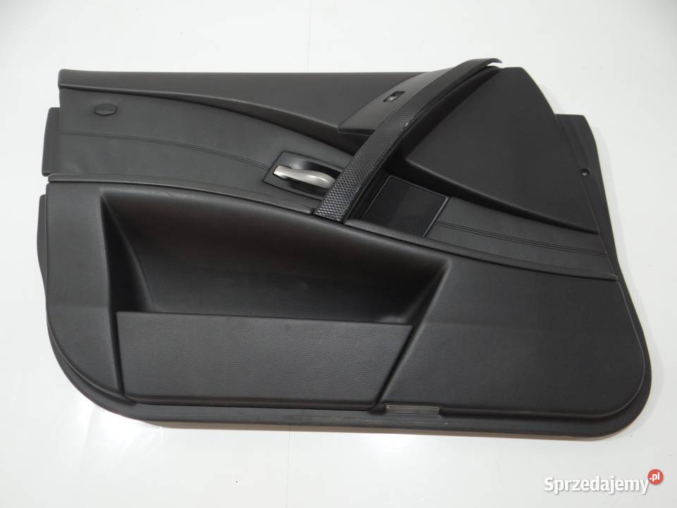 BOCZEK DRZWI LEWY PRZÓD BMW E60 4295965 Tapicerki samochodowe Strzyżewice