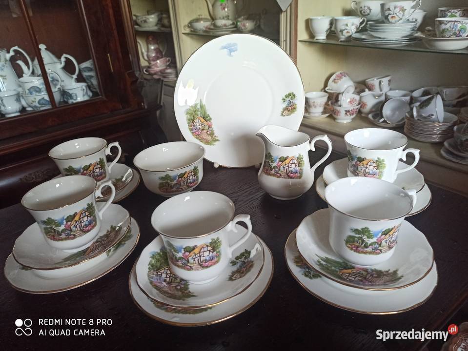 serwis do herbaty Queen Anne Made in England