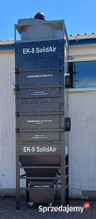 EK8 SolidAir podciśnieniowy filtr przemysłowy podkarpackie