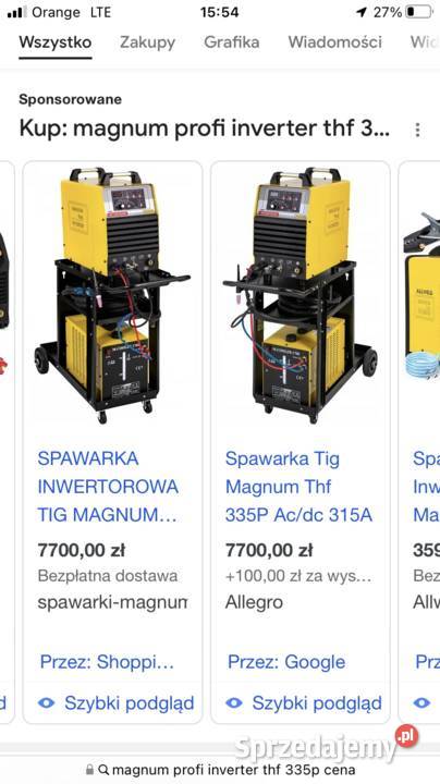 NOWA spawarka inwertorowa TIGMMA aluminum