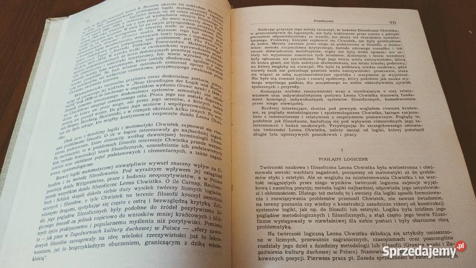 Pisma filozoficzne i logiczne T 1 Leon Chwistek pomorskie Gdańsk
