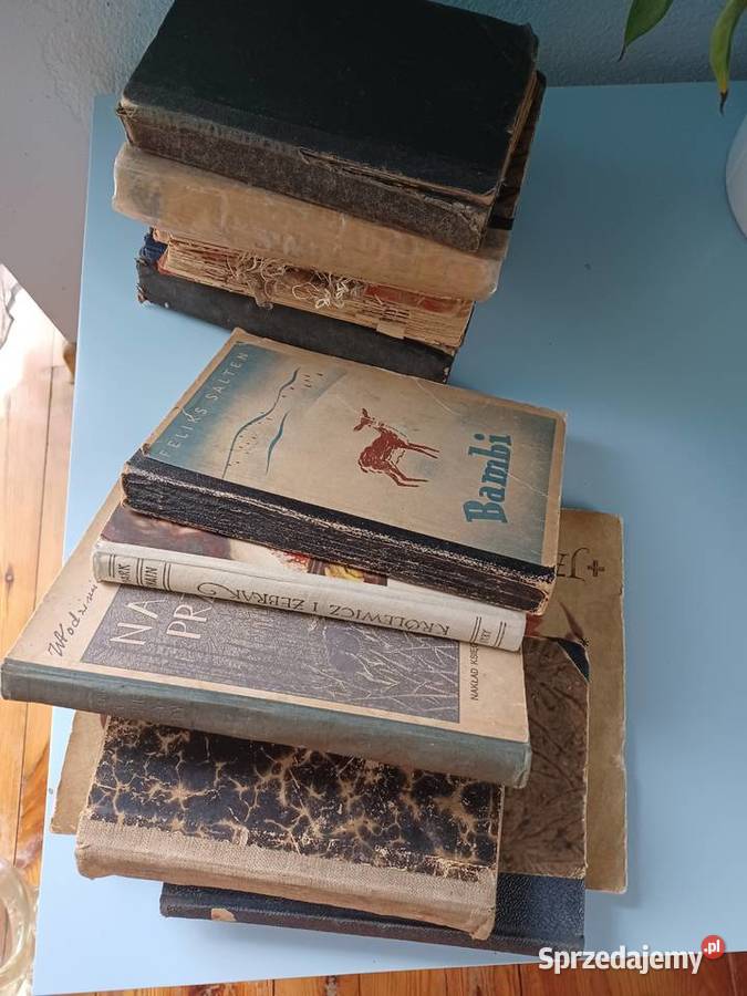 stare książki wydane przed 1945 i tuż wojnie 12 łódzkie Łódź