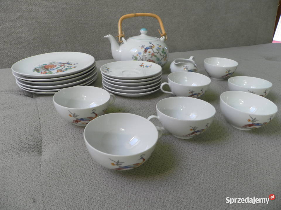 Porcelanowy serwis do kawy 6 osób Seltmann Legnica