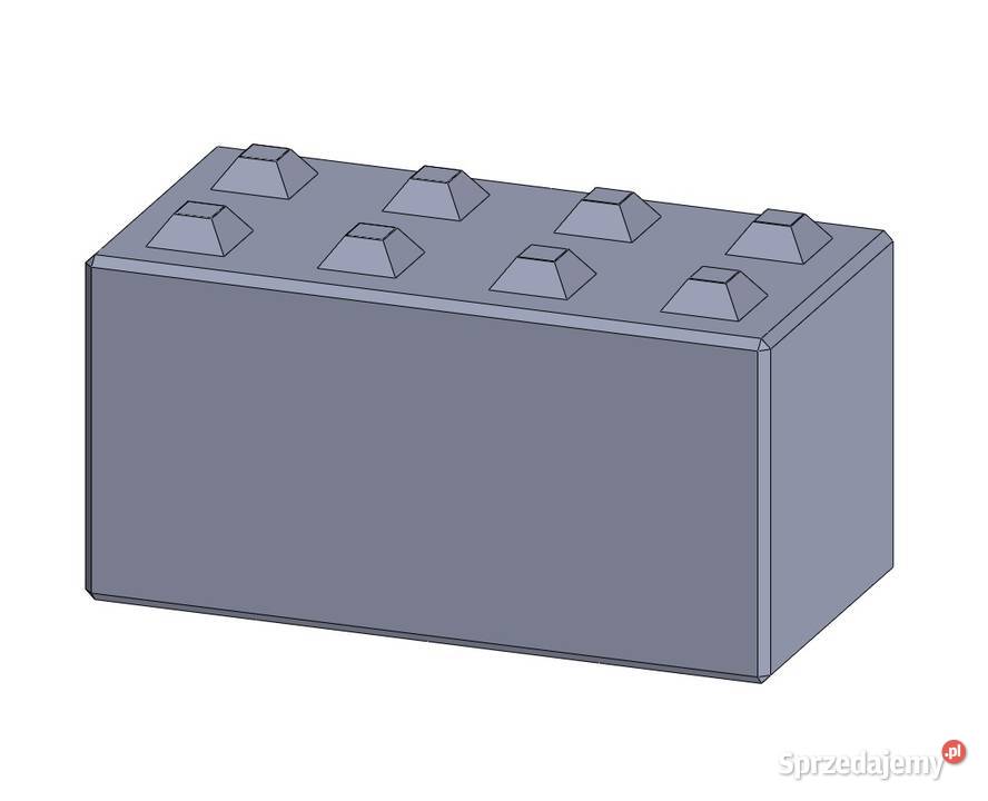 Forma do betonu typ LEGO 160x80x80 uzywanch Pozostałe