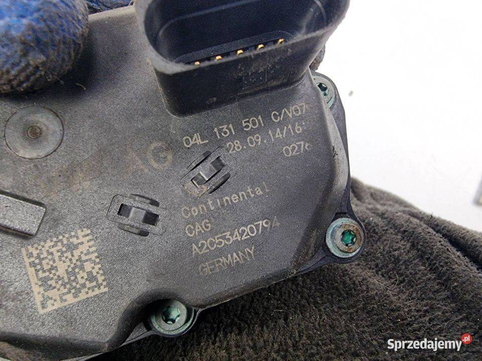 PRZEPUSTNICA SKODA OCTAVIA III 04L131501C Motoryzacja Lipno