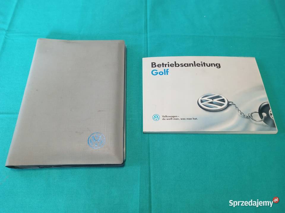 VW VOLKSWAGEN GOLF 3 Instrukcja Obsługi Książka motoryzacja, transport Łódź
