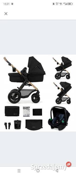 Kinderkraft Wózek wielofunkcyjny 3w1 MOOV 2 AIR