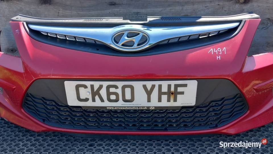 HYUNDAI I30 ZDERZAK PRZÓD HAT HALOGEN wielkopolskie