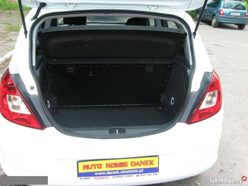 Opel Corsa bialy nieuszkodzony śląskie Rydułtowy sprzedam