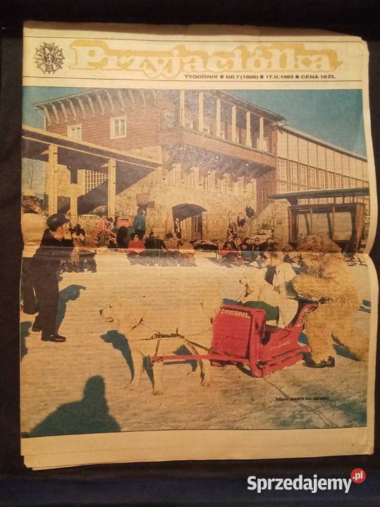 Przyjaciółka tygodnik 1983 miękka mazowieckie Warszawa