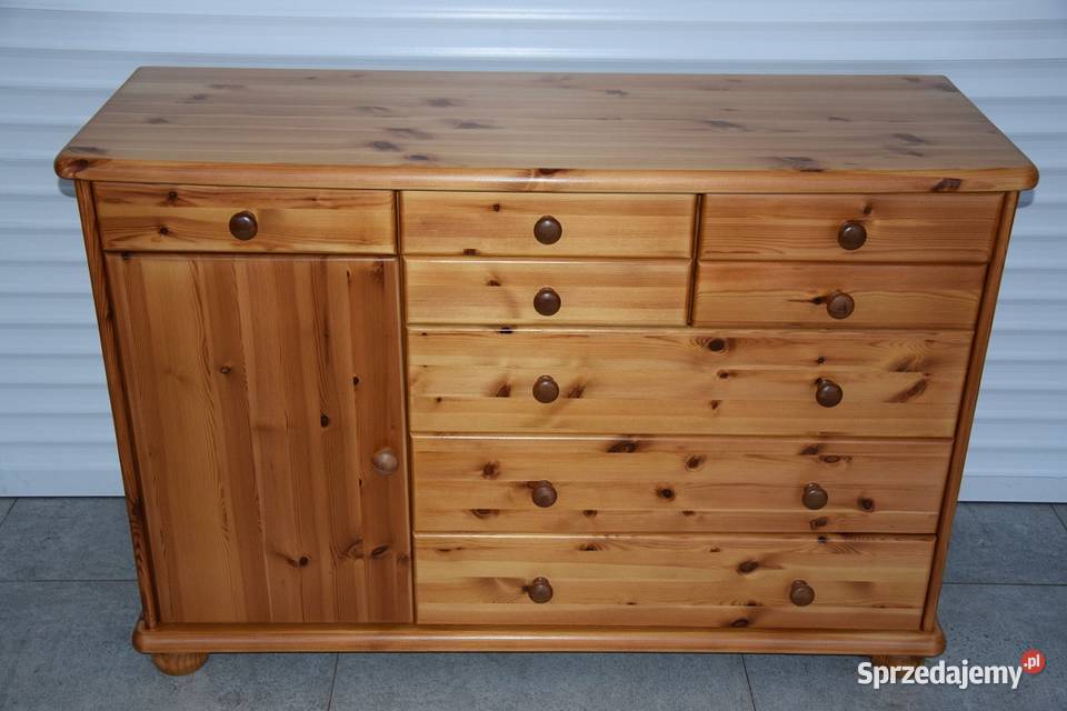 komoda z drewna sosnowego nowa Olsztyn