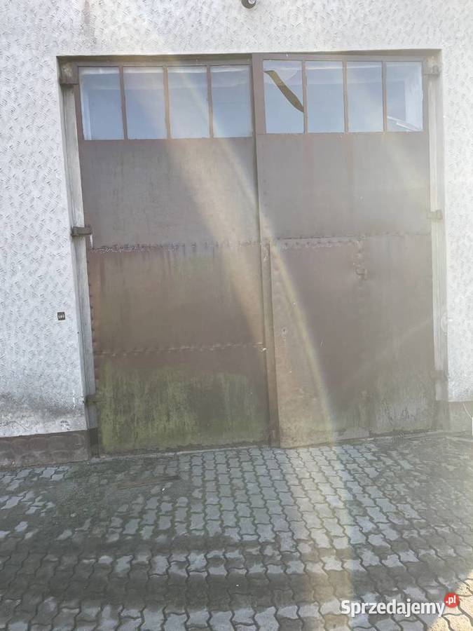 Drzwi do garażu dwuskrzydłowe 4 brama garażowa mazowieckie Rosochów