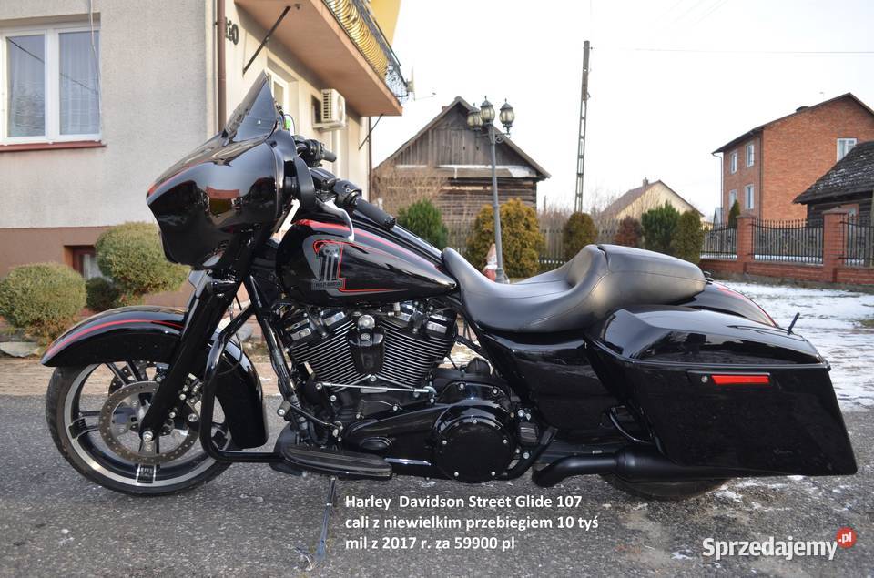 HarleyDavidson street Glide Electra Road King 10000km Nowa Dęba