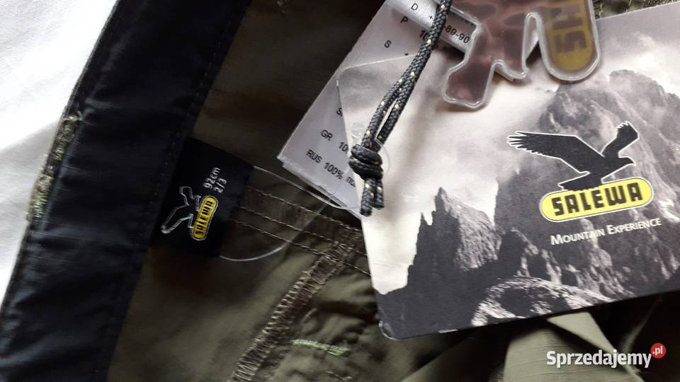 Salewa nowe spodnie chłopca 23lata 92 brązowy/beżowy zachodniopomorskie Gryfino sprzedam