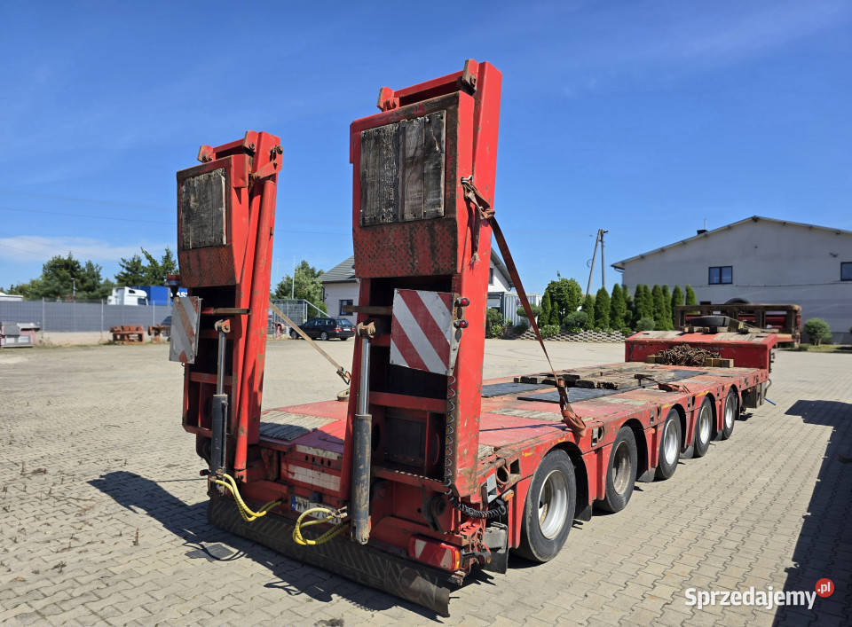 Naczepa niskopodwoziowa KASSBOHRER Lowbed LB5E 59320kg warmińsko-mazurskie Rudolfowo