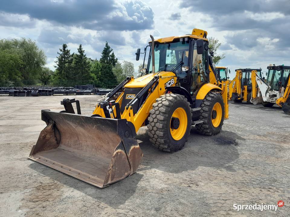 JCB 4CX 2024 1600MTH DUALDRIVE 3CX CAT CASE pełny VAT Koparko ładowarki Krotoszyn