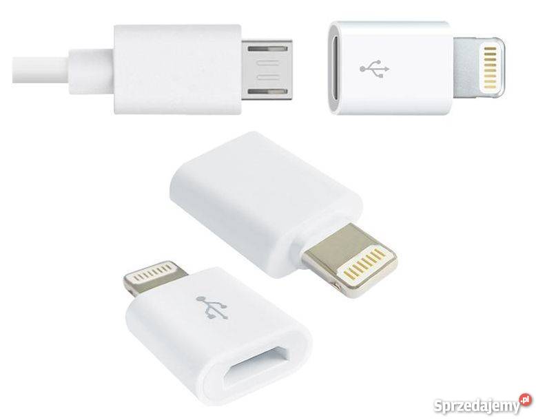 Adapter micro USB LIGHTNING 8pin Zamość