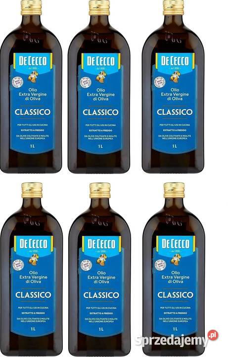 6x De Cecco Classico Oliwa z oliwek Virgin Olio Świdnica