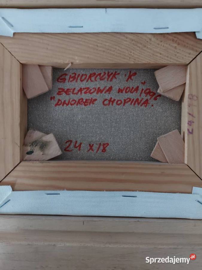 Obraz R Gbiorczyk Żelazowa Wola Dworek chopina Wołomin