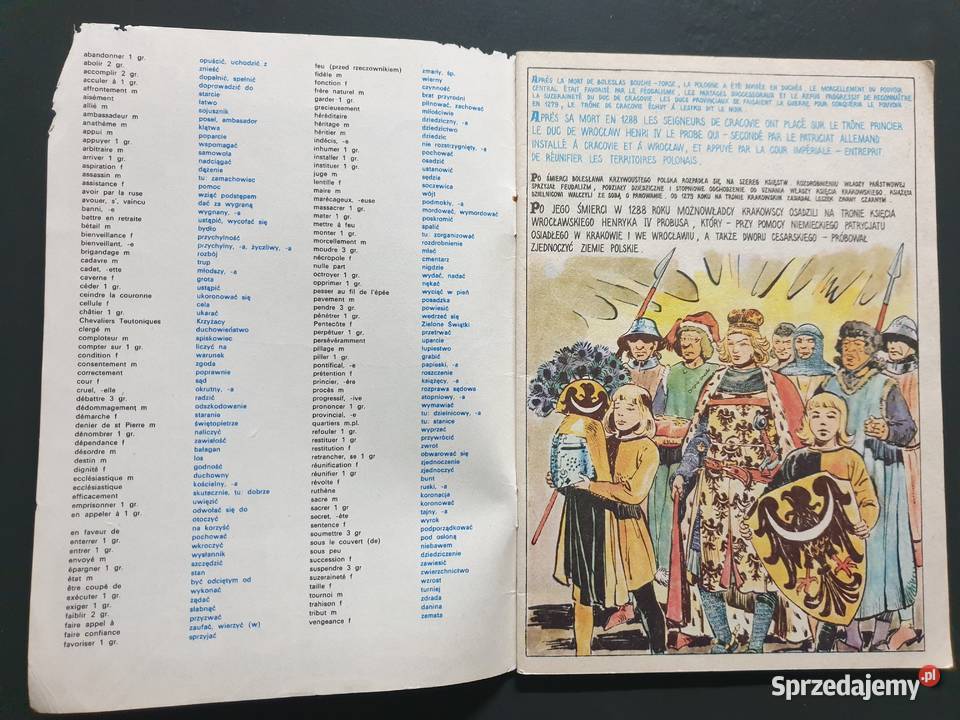 Władysław Łokietek Ladislas le Bref komiks Gdynia