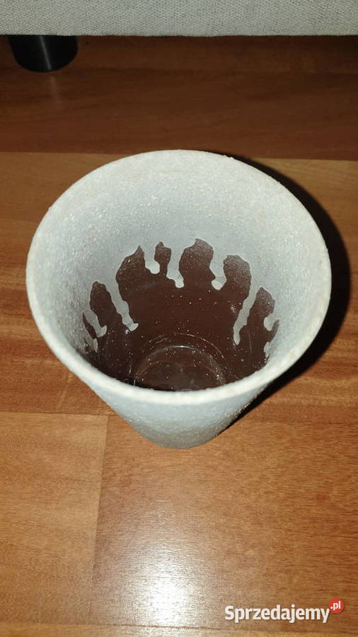 Osłonka doniczka ceramiczna cieniowana