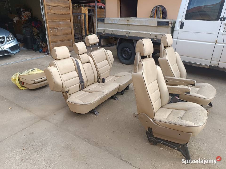Fotele Skóra 7 osób Land Rover Discovery 2 II Rurzyca