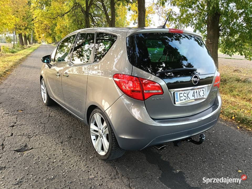 Opel Meriva B 14 TURBO 140 KoniNavi hak łódzkie Skierniewice