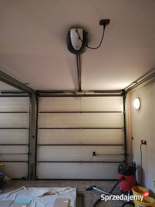 drzwi garażowe z napędem używane Warszawa