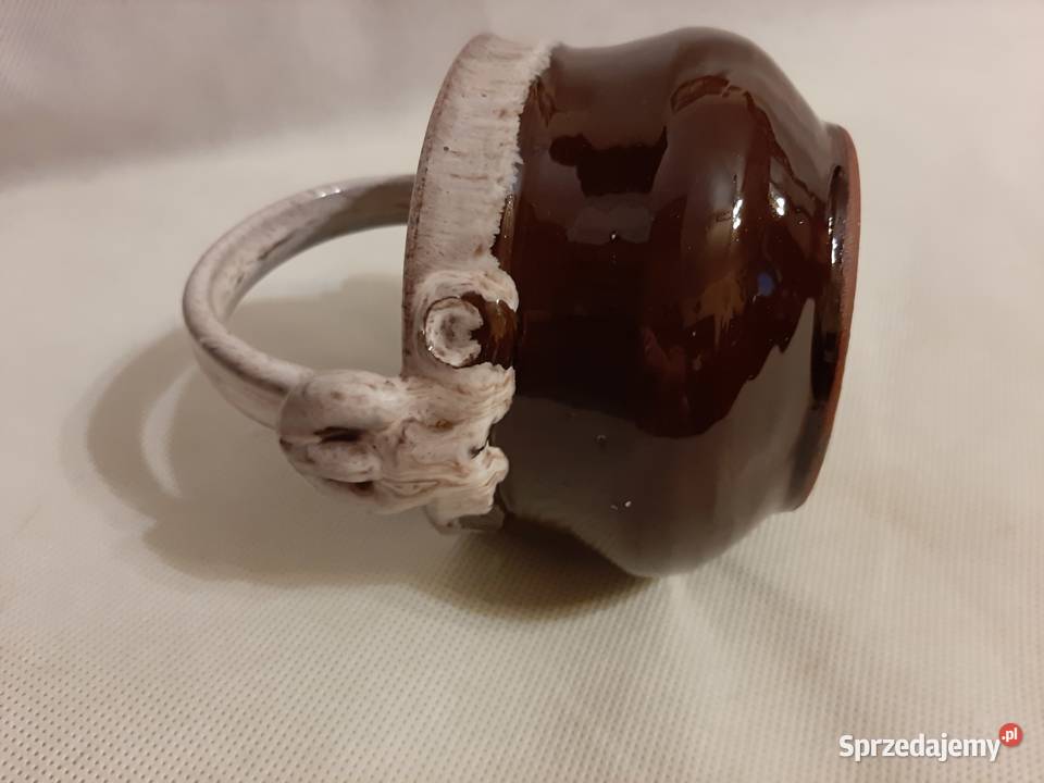 Śliczny ceramiczny koszyczek na cukierki Inowrocław