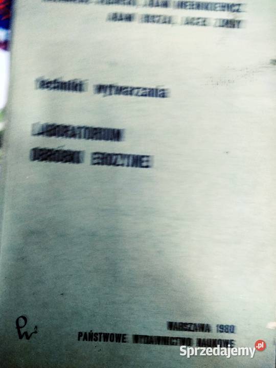 Laboratorium obróbki energetycznej książki Antykwariat