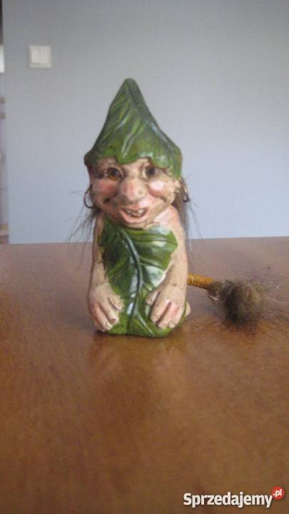 Leśny skrzat figurka wielokolorowy Dekoracje i ozdoby Warszawa