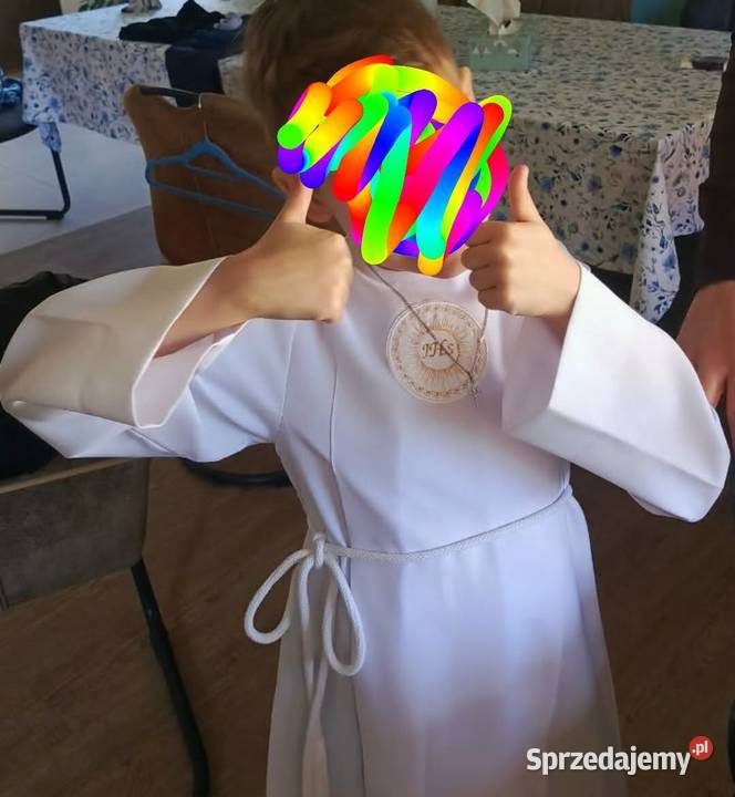 ALBA KURTKA i polarowy biały bezrękawnik 123128 Ostrołęka sprzedam