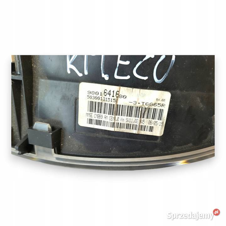 LICZNIK ZEGARY 9801641680 Peugeot Expert Jumpy osobowe