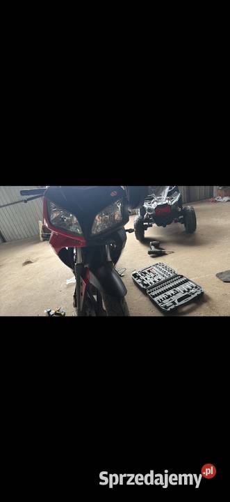 Kymco quannon 125 2010 doinwestowany nieuszkodzony Stare Kupiski