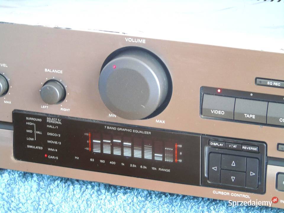 Wzmacniacz stere Sony TAD507 korektor graficzny Jasło