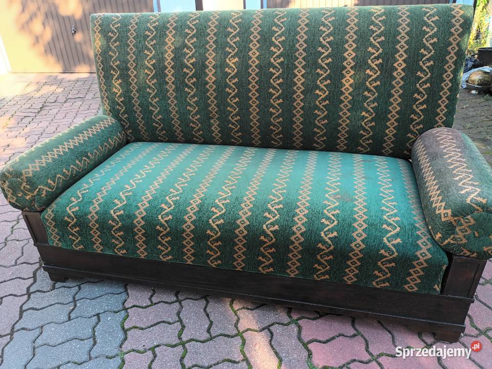Stara antyczno stylowa kanapa sofa Tanio łódzkie Aleksandrów Łódzki