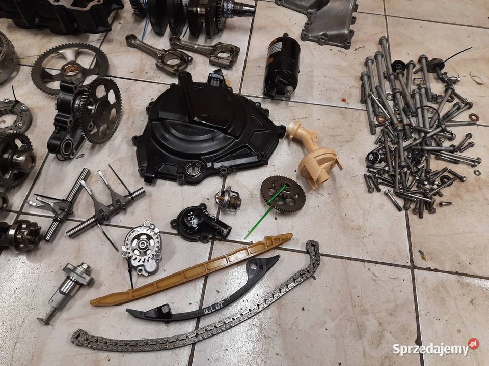 Kawasaki Ninja 400 silnik części EX 400 EN 400 Silniki i osprzęt