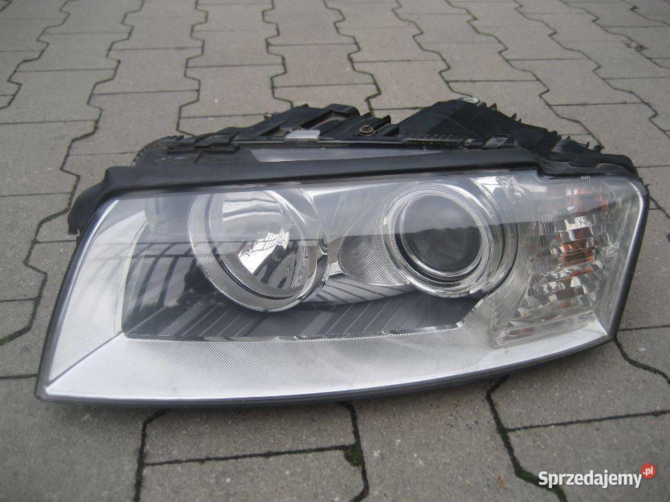 audi a8 d3 0204r lampa przód lewa xenon skrętny osobowe
