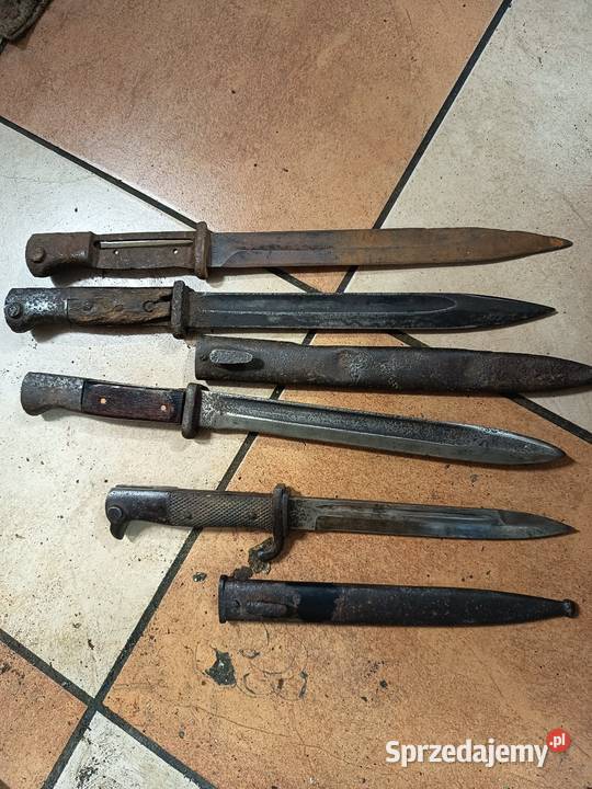 Militaria bagnety zestaw Wehrmacht sprzedam