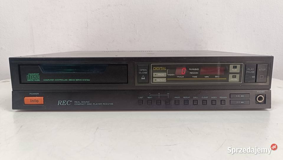 REC RCD210S Odtwarzacz płyt CD Elektronika Poznań