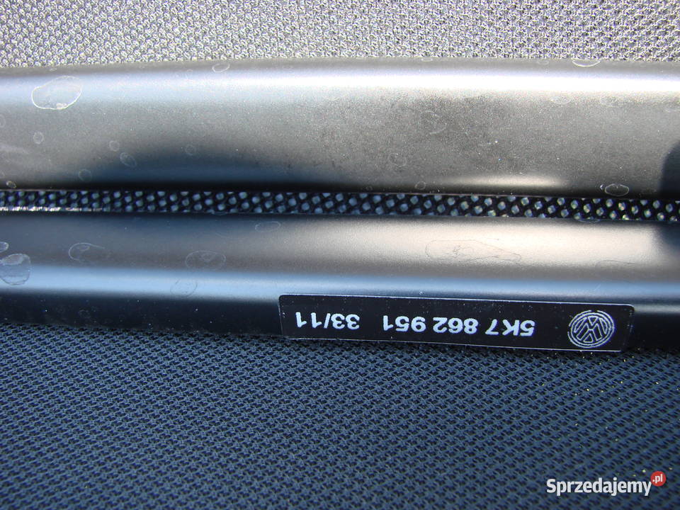 VW Golf VI Cabrio Windschott Wiatrołap ORG KPL osobowe Mielec