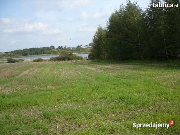 Działka z linią brzegową jeziora Banie