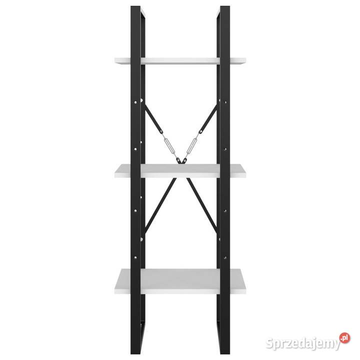 Regał na książki biały 40x30x105 materiał Regały Warszawa
