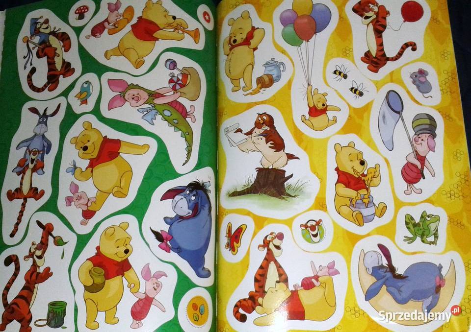 Kubuś i Przyjaciele Naklejam i Koloruję A A Chełm