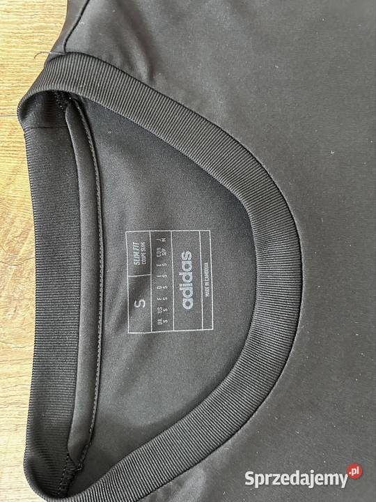 Koszulka Adidas S czarna sportowa koszulka Pozostałe Wyszków