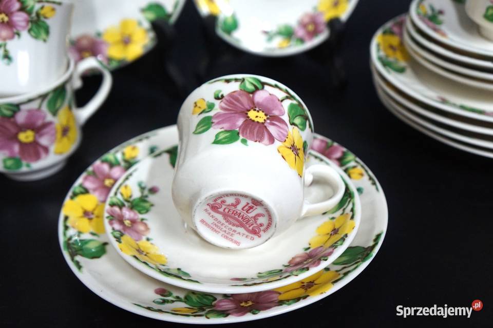 Na sprzedaż 6 kompletów Anielska porcelana Kalisz