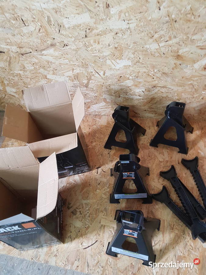 Kobyłkikoziołki pod samochód 3 tony 2 sztuki Elektryczne