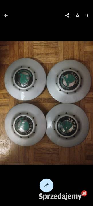 Kołpakikapsle oryginalne do Skody do kół 13 kujawsko-pomorskie Toruń