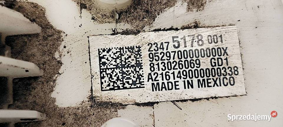 POMPKA PALIWOWA CHEVROLET CORVETTE C7 23475178 osobowe kujawsko-pomorskie Lipno