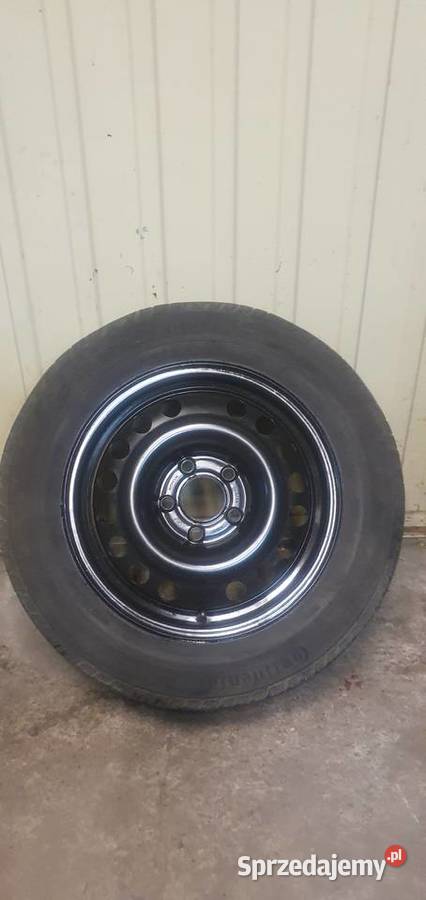 1x 15 5x110 19565 R15 felga stalowe opona lato Pobiedziska